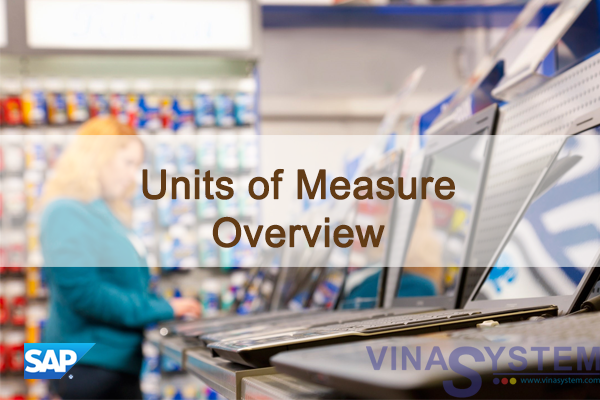 Units of Measure in SAP Business One - Units of Measure Overview
