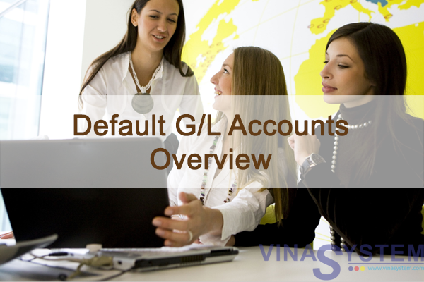 Default G/L Accounts in SAP Business One