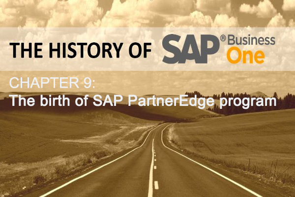 SAP Business One: The birth of SAP PartnerEdge program